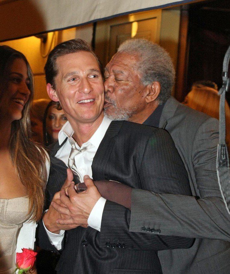 Matthew McConaughey and Morgan Freeman is clearly something not telling