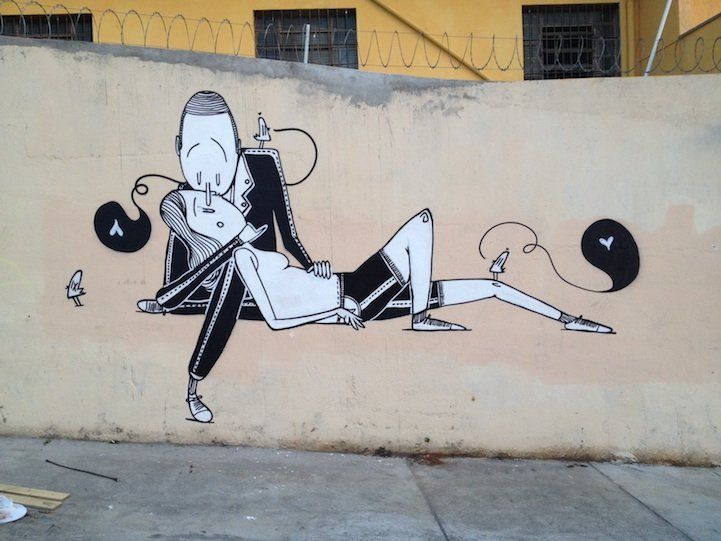 Romantic Street Art by Alex Senna (1)