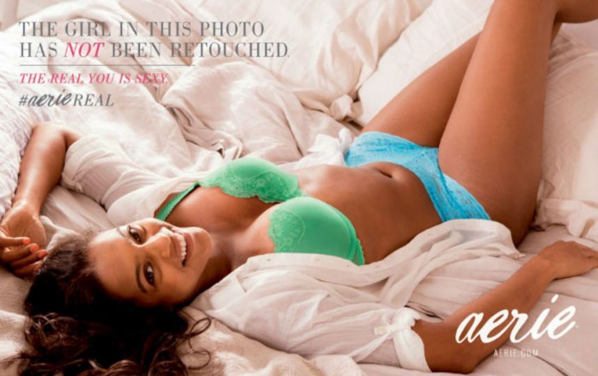 Aerie Lingerie Ads Ditch Photoshop for the 'Real You'