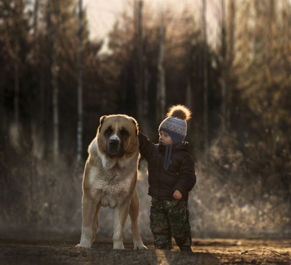 Kids and Animals in the Photographs of Elena Shumilova