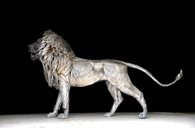 Lion Sculpture by SelÃ§uk YÄ±lmaz