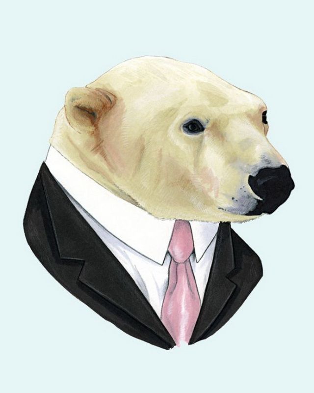 Polar Bear print