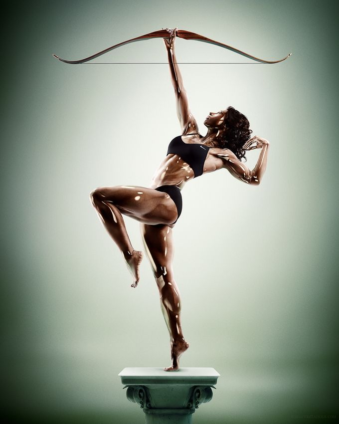 Sculpture Athletes by Tim Tadder