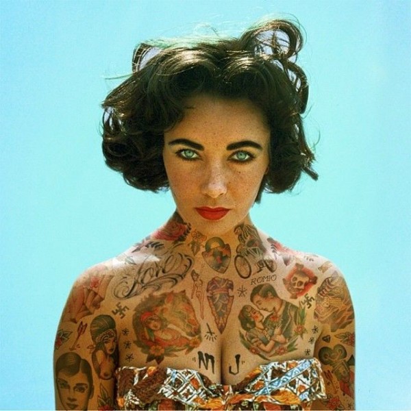 Stunning Pictures of Iconic Figures Covered in Tattoos