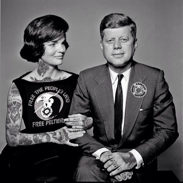 Stunning Pictures of Iconic Figures Covered in Tattoos