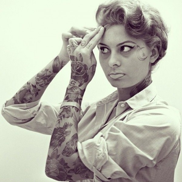 Stunning Pictures of Iconic Figures Covered in Tattoos
