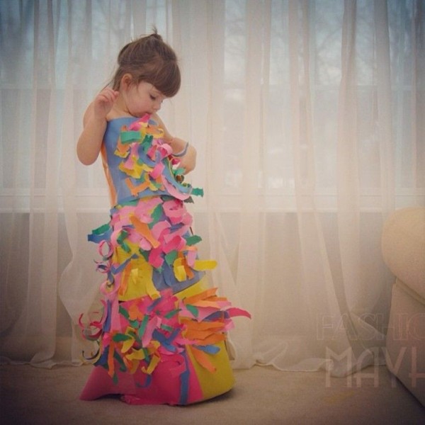 Paper Dresses by Angie and Mayhem