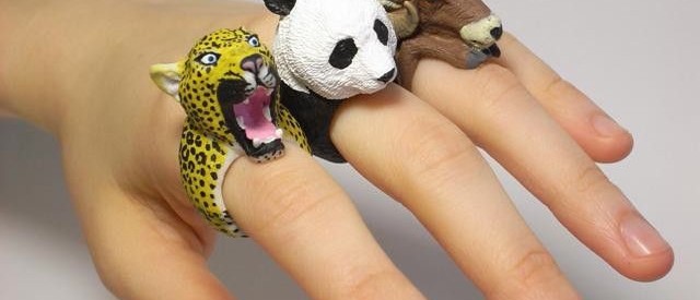 Mesmerizing Handmade Animal Rings by Jiro Miura