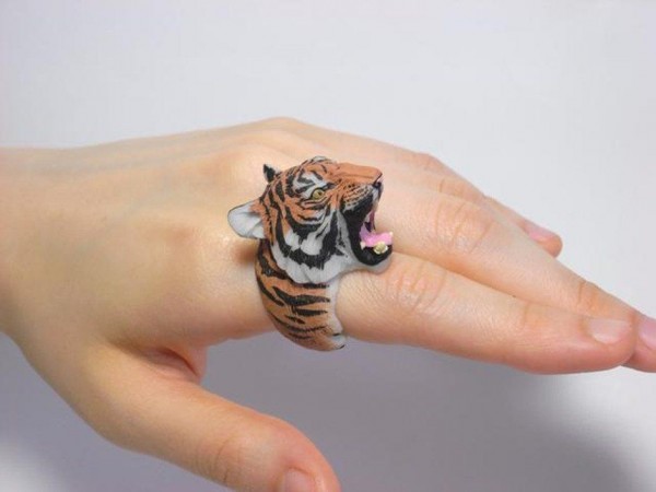  Handmade Animal Rings by Jiro Miura