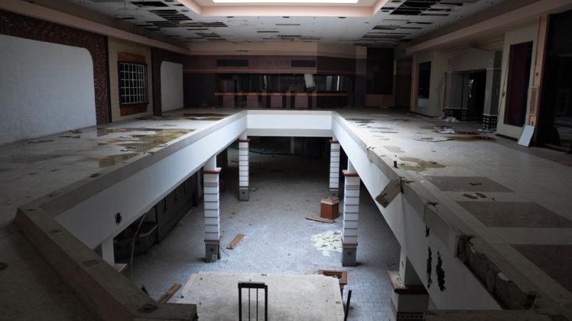 Ghostly Images of Abandoned Shopping Mall by Seph Lawless