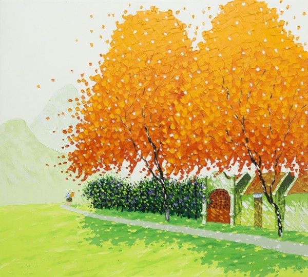 Spectacular Landscape Paintings by Phan Thu Trang