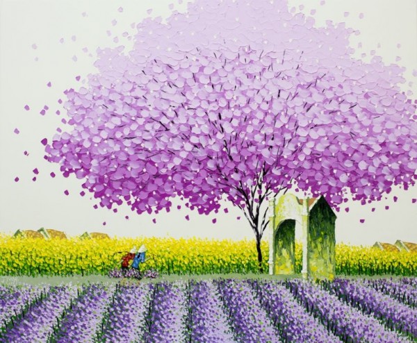 Spectacular Landscape Paintings by Phan Thu Trang