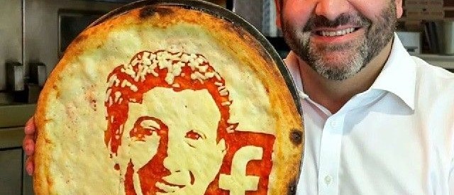 Pizza Artist Domenico Crolla Serves Tasty Celebrity Portraits
