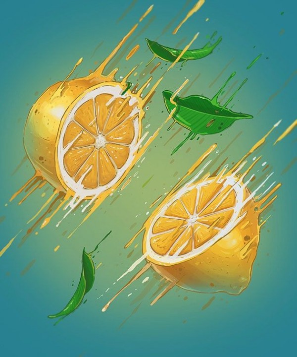 Vitamin Bomb Drawings by Georgi Dimitrov