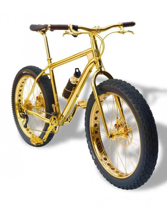 24k Gold Extreme Mountain Bike