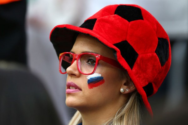 Cutest Russian Soccer Fan