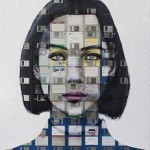 Nick Gentry Creates Incredible Portraits Using Floppy Discs and Film Negatives