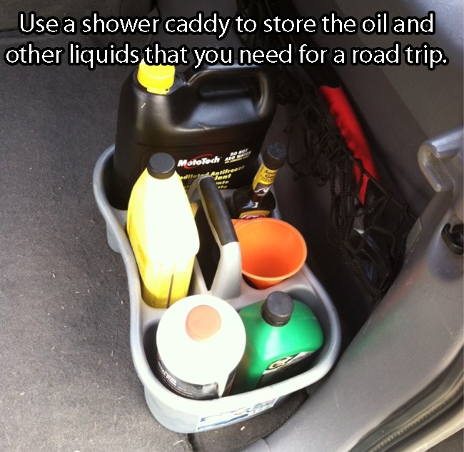 Use A Shower Caddy