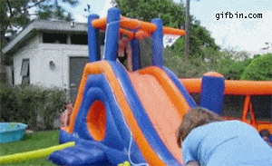 This Inflatable Slide Fail