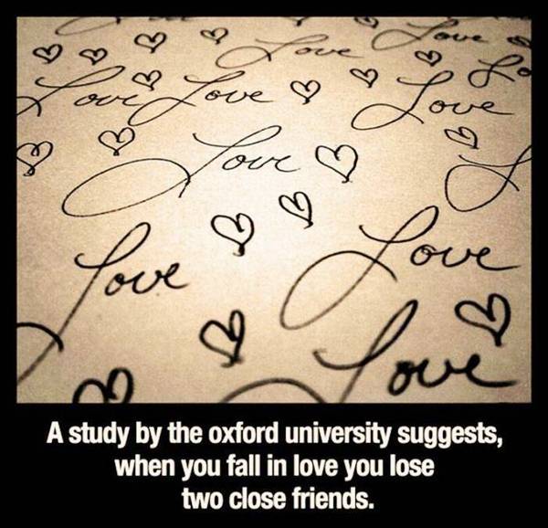 A study about falling in love