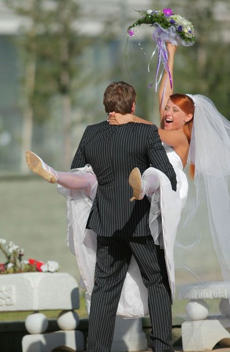 This funny wedding picture