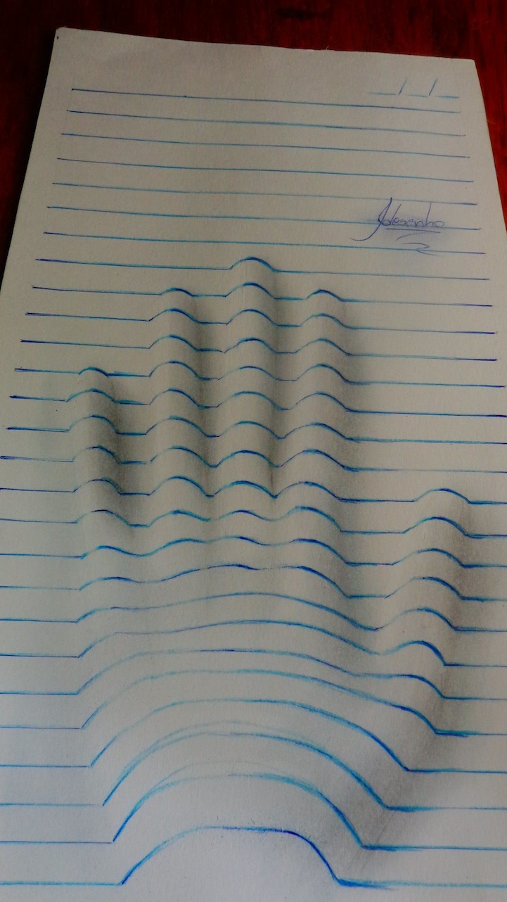 sketch to how draw illusion 3d 3d Carvalho Joao By Drawing Art A.