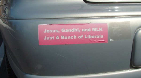Atheist pumper stickers