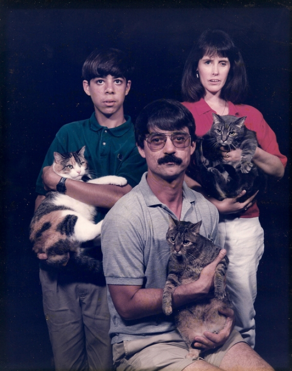 awkward family pet photos