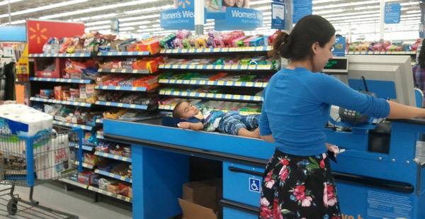 pictures of people in walmart
