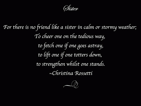 quotes about sisters