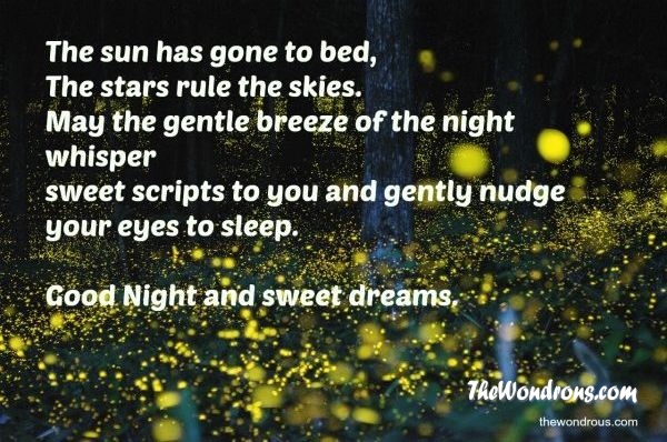 beautiful good night quotes