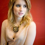 emma roberts cleavage and breast