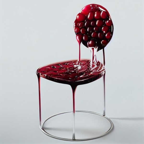 Cranberry fruit Furniture Design