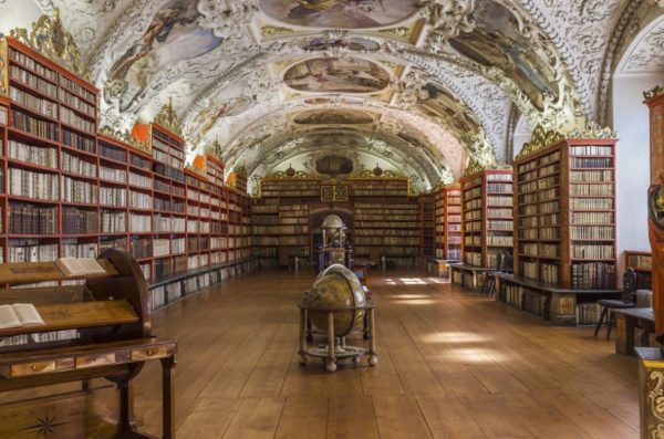 2. Strahov Library, Prague, Czech Republic