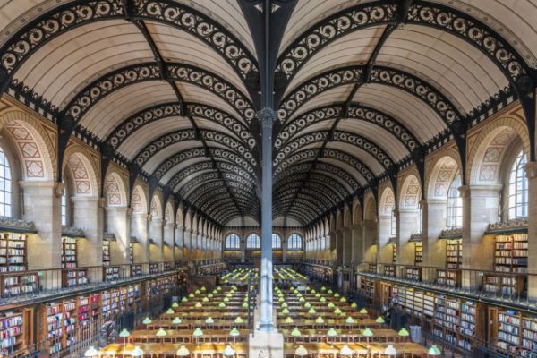 5. Library of St. Genevieve, Paris, France