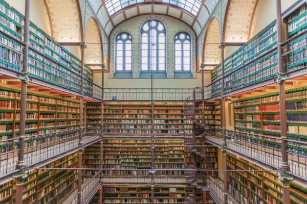 9. Rijks Museum Library, Amsterdam, The Netherlands