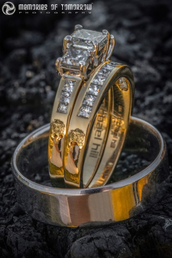 Wedding Photographer Creates Dreamy Reflections on Wedding Rings