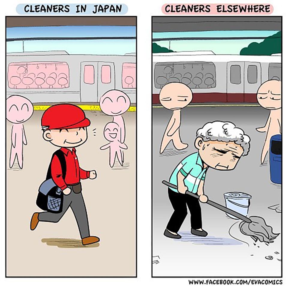 35 Mini-Comics Illustrating The Differences Between Japan And The Rest Of The World