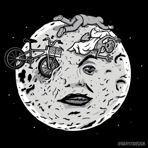 A bicycle to the moon