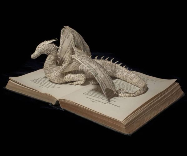 Artist Emma Taylor Creates Paper Sculptures With The Pages Of Books