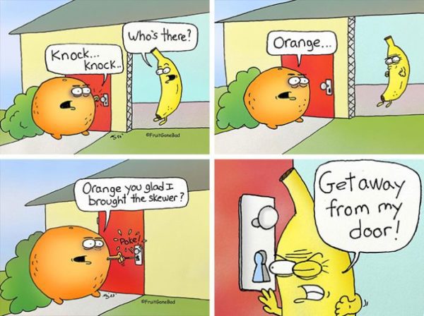 Naughty Fruit Comics from 'Fruit Gone Bad'