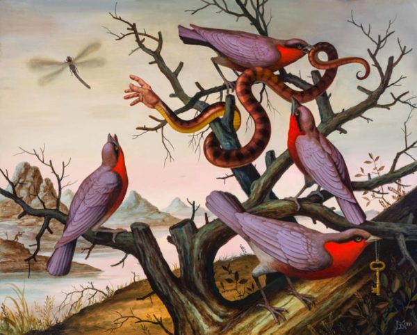 The Wonderful Intricate Surrealist Paintings by Mike Davis