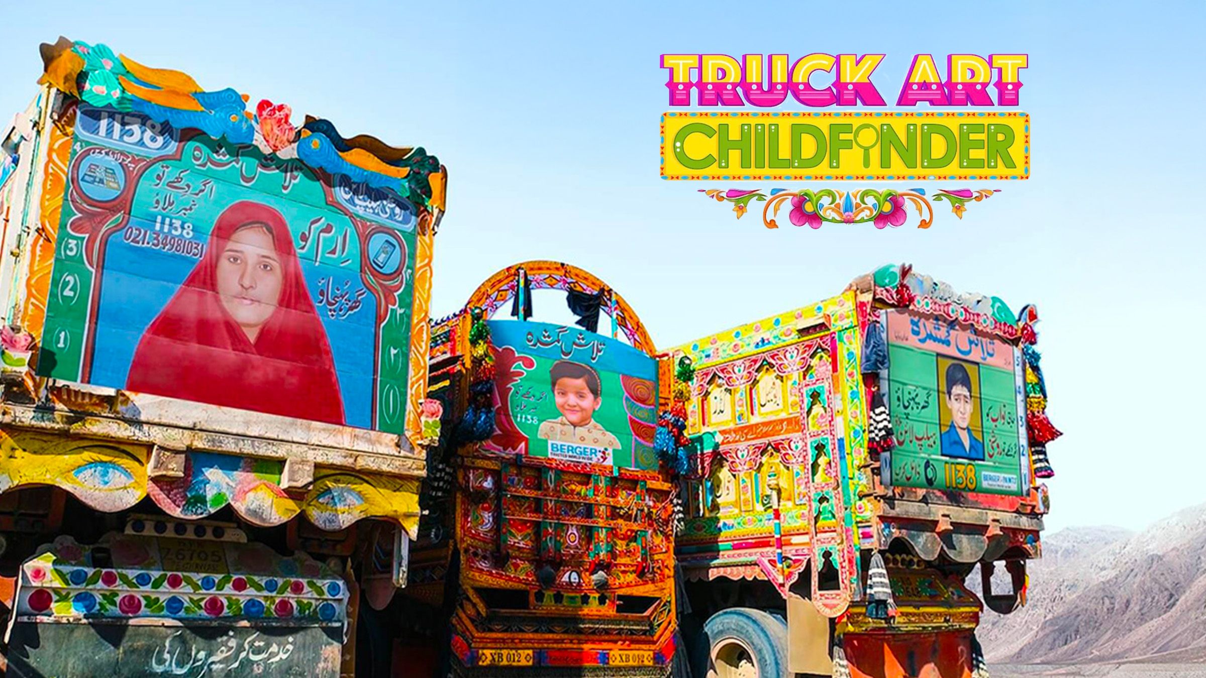 Pakistan: Creatively Decorated Trucks To Find Missing Children