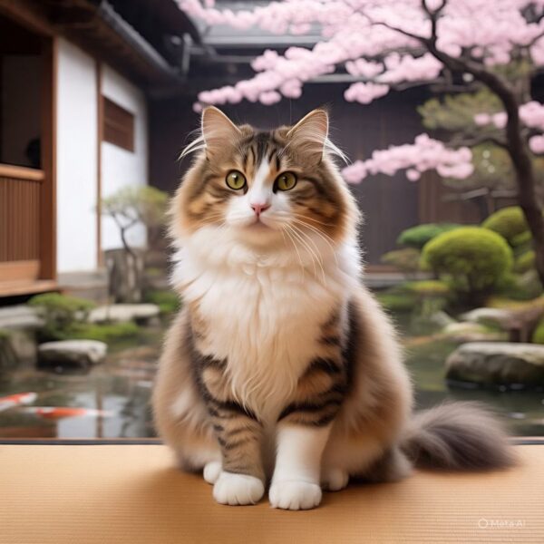 7. Japanese Bobtail Cat