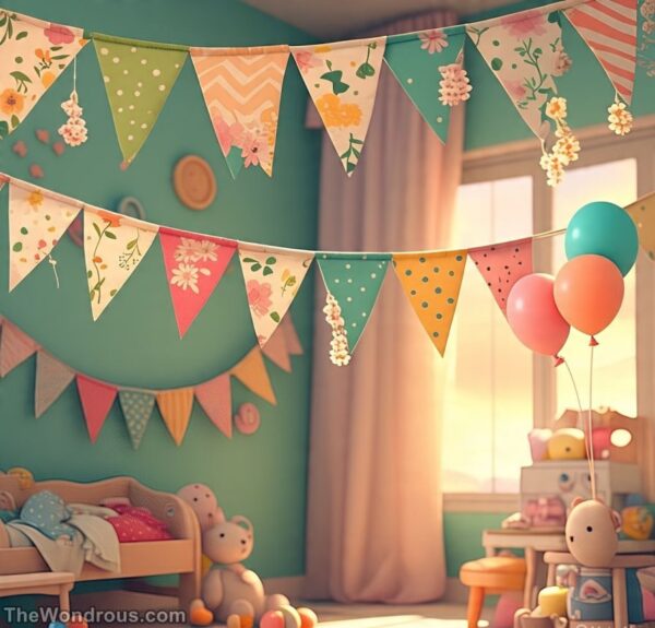 10. Fabric Bunting Banners