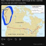 I Never Knew (The Canada-Us Border) Existed