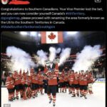 You Are Now Canada’s 4th Territory